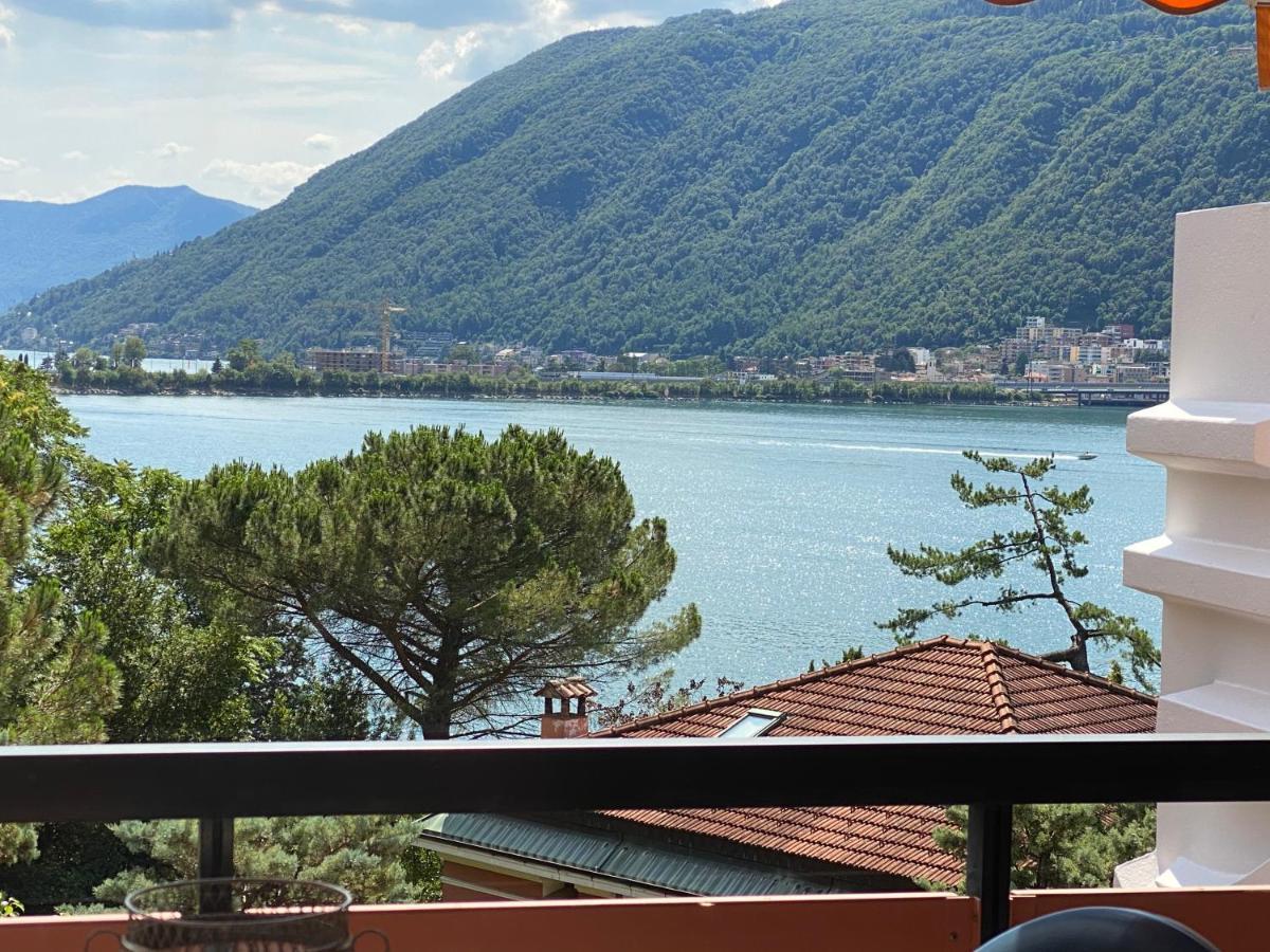 Holiday On The Lake Lugano 6 Bissone Buitenkant foto