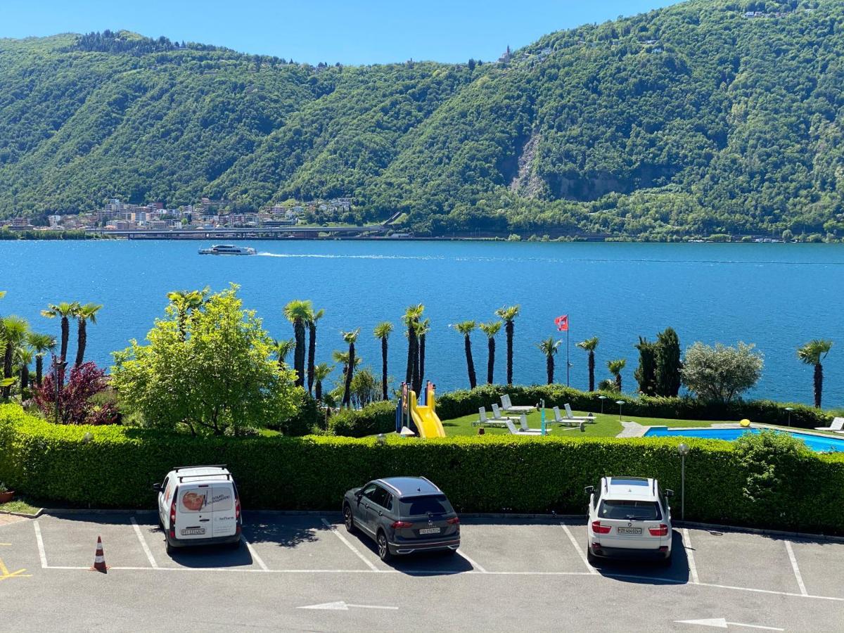 Holiday On The Lake Lugano 6 Bissone Buitenkant foto