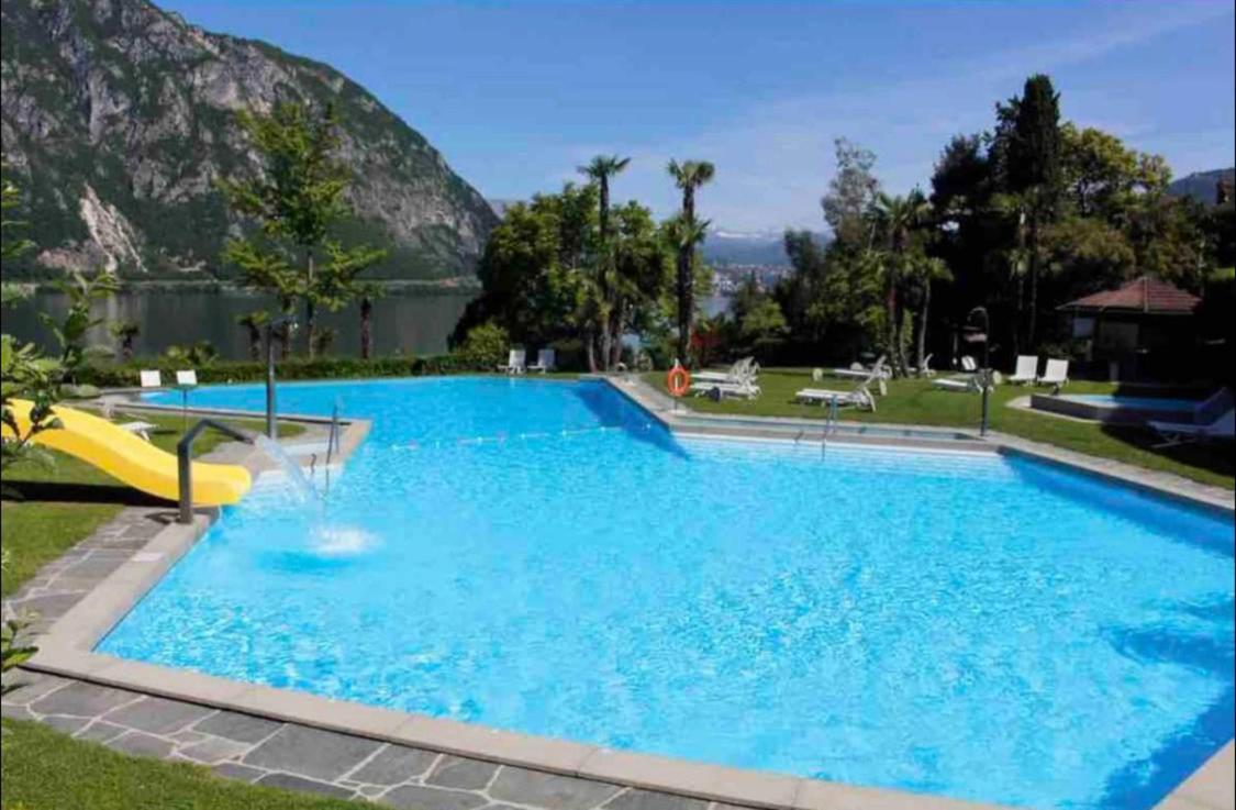Holiday On The Lake Lugano 6 Bissone Buitenkant foto